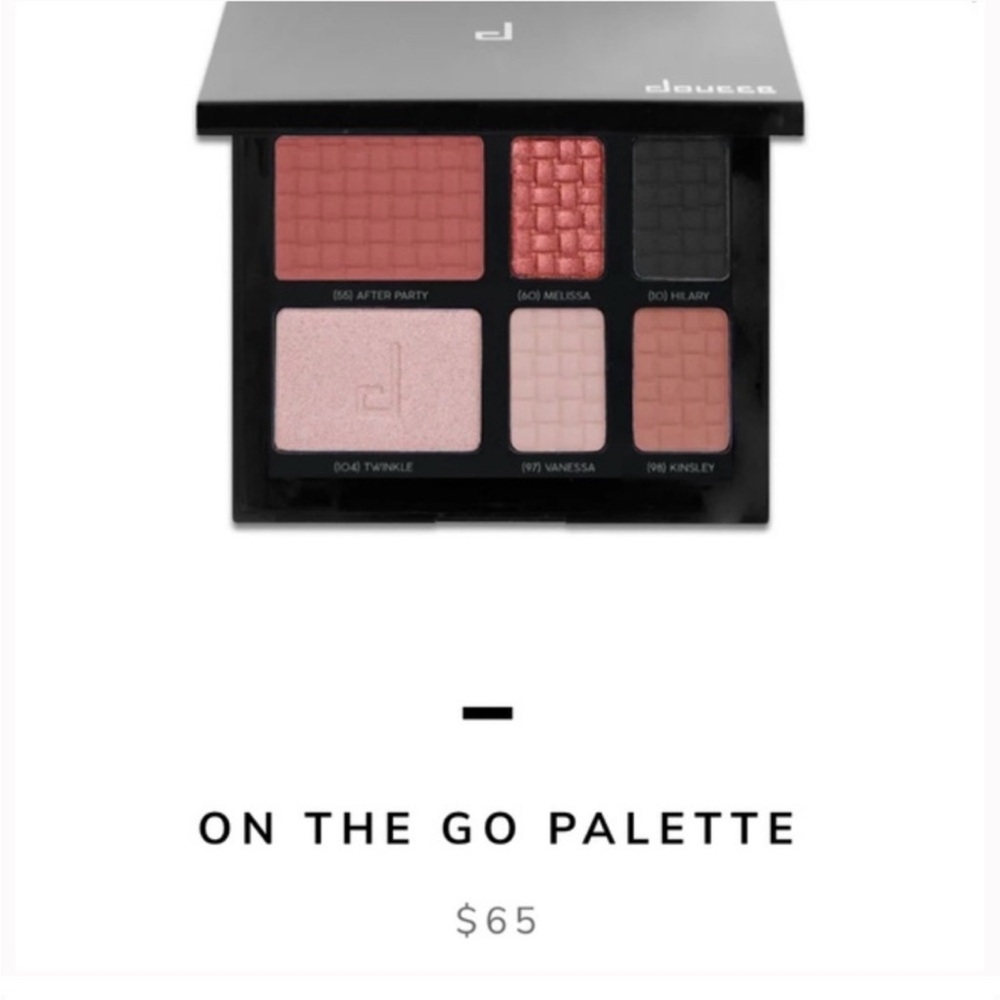 Doucce On The Go Palette - Brown, Black, Cream